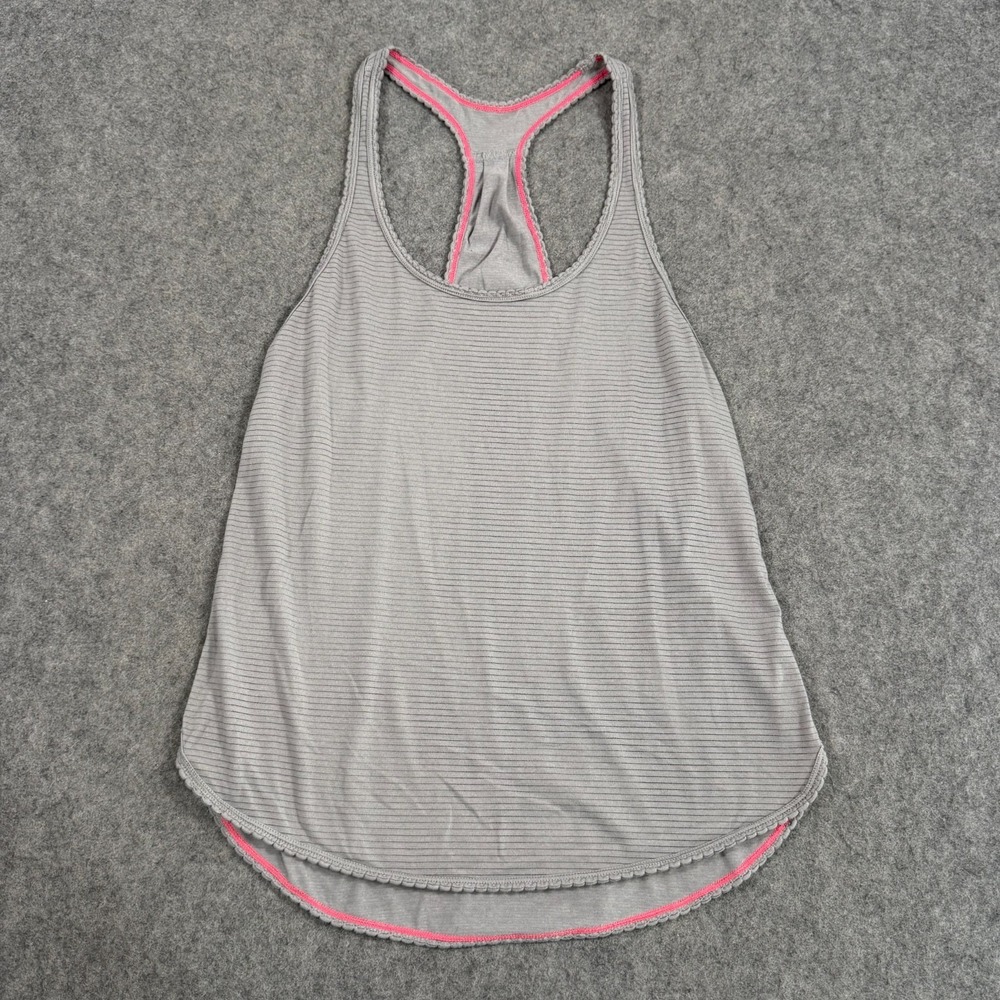 Lululemon Heather Medium Grey 105 F Singlet Racerback Tank Top Women's Size 4